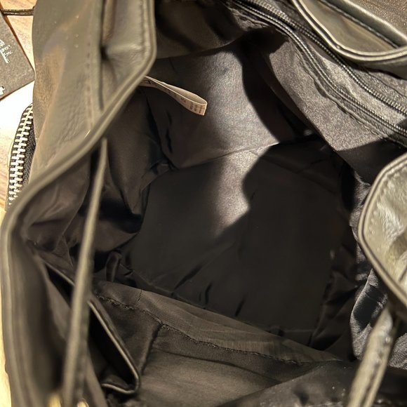 Rare UNIF x Candy Seeker O-Ring Backpack Black Vegan Leather main image 5
